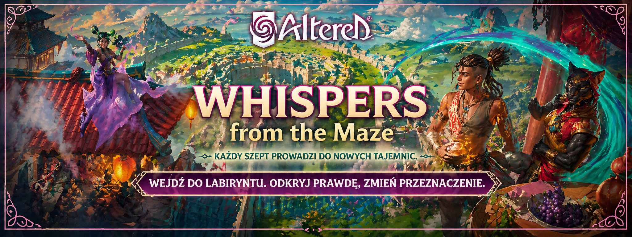 Altered Whispers from the Maze