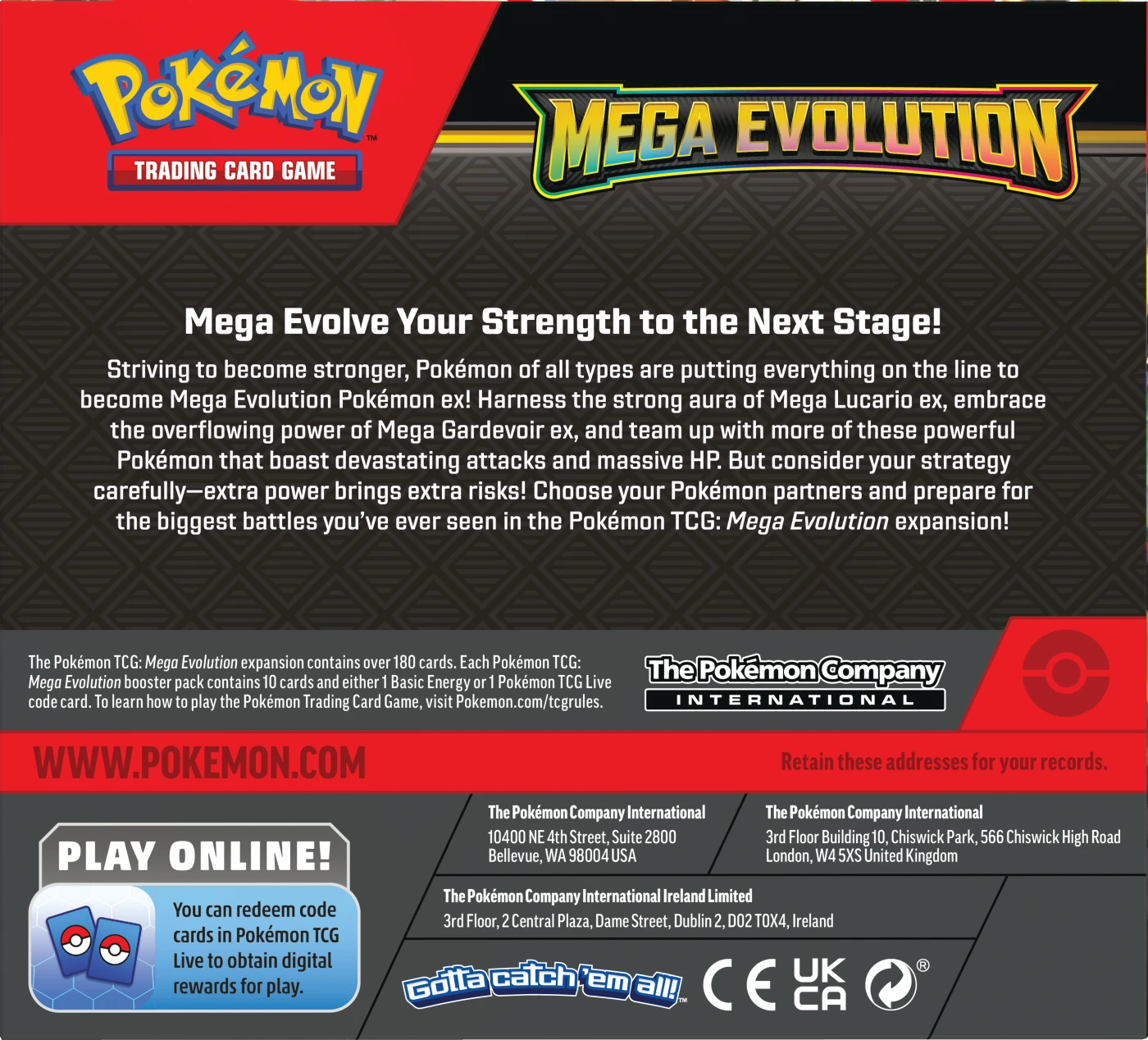 Pokémon TCG: Mega Evolution - Booster Display