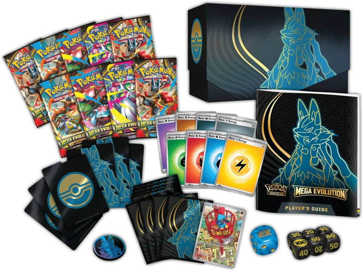 Pokémon TCG: Mega Evolution - Elite Trainer Box - Lucario