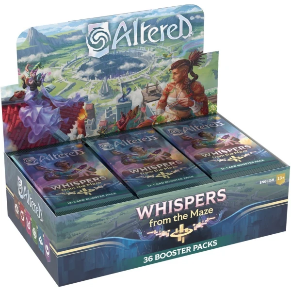 Altered TCG: Whispers from the Maze - Booster Display