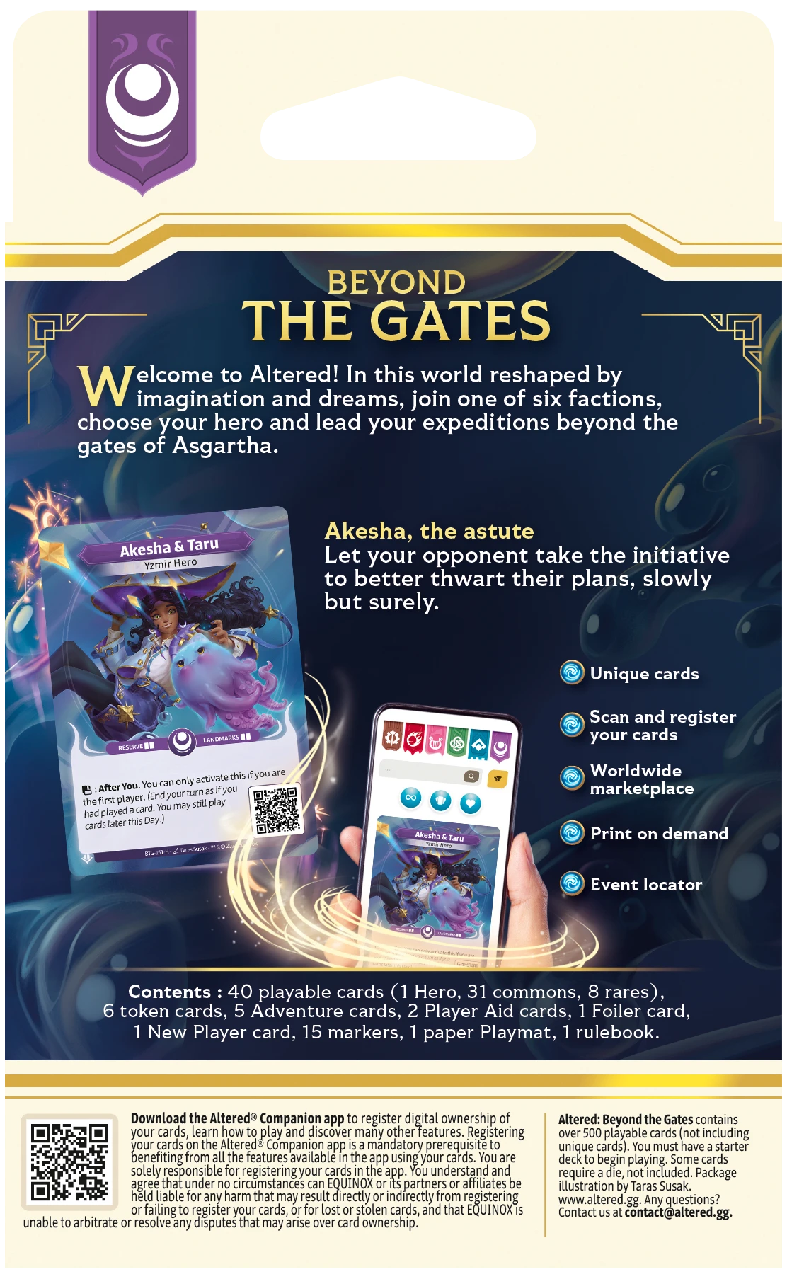 Altered TCG: Yzmir - Starter Deck