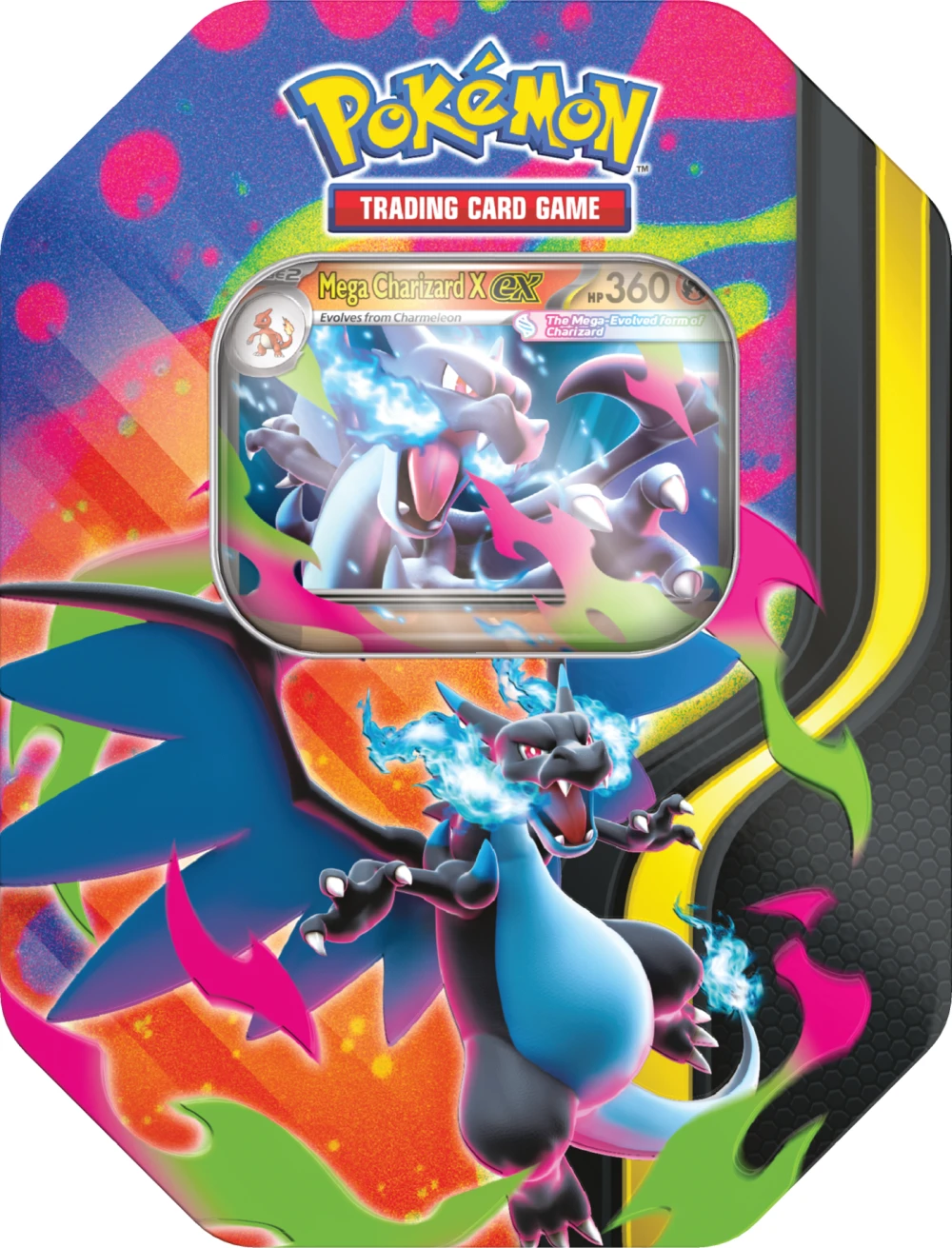 Pokémon TCG: Mega Charizard Tin X