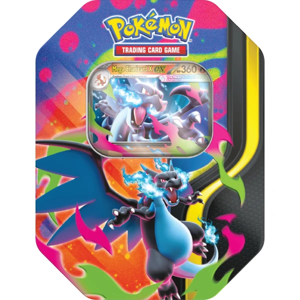 Pokémon TCG: Mega Charizard Tin X