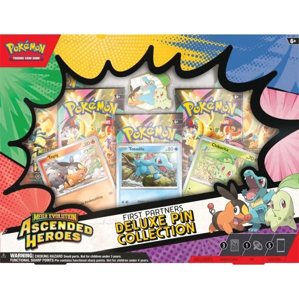 Pokémon TCG: Mega Evolution - Ascended Heroes - Deluxe Pin 