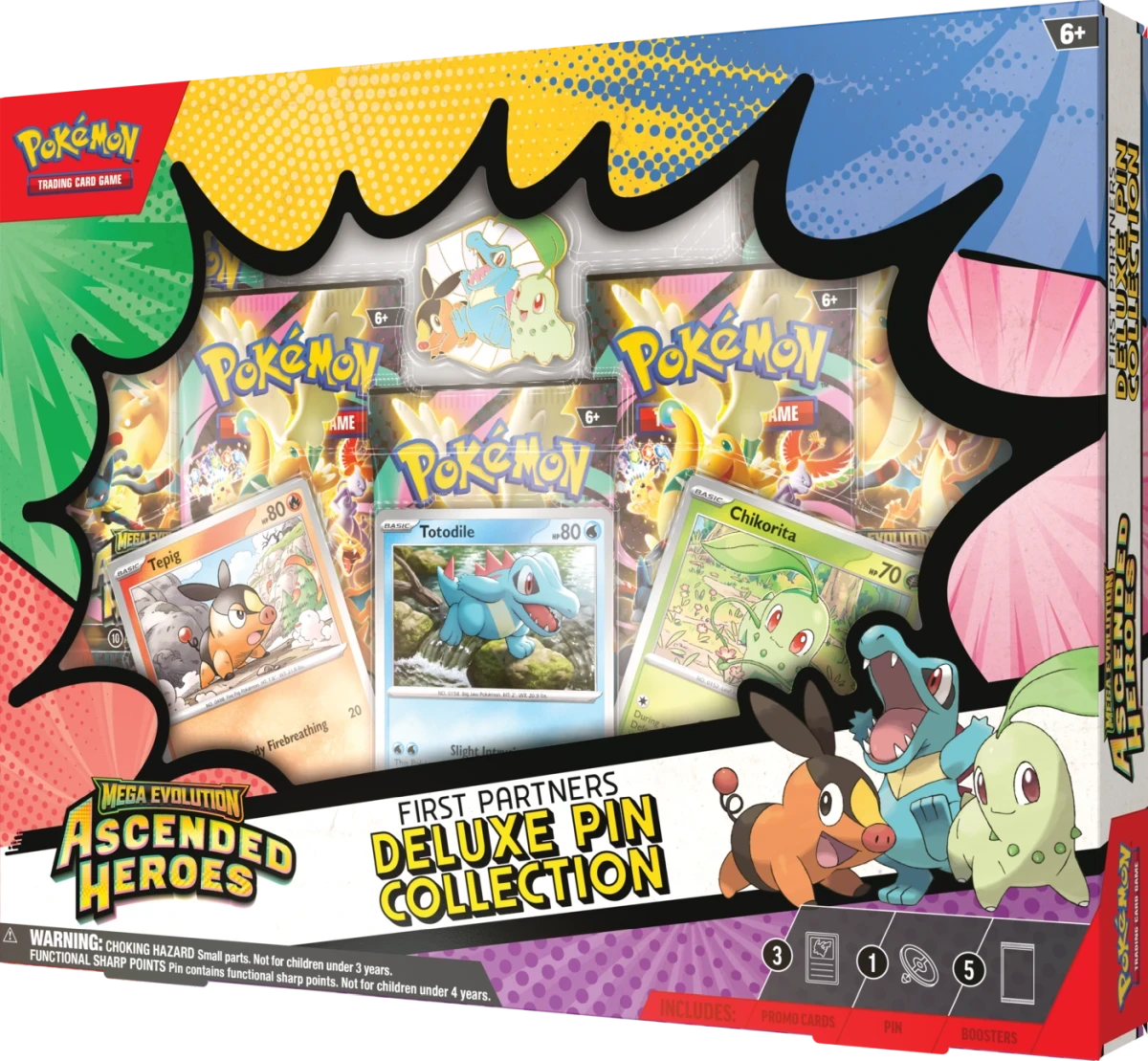 Pokémon TCG: Mega Evolution - Ascended Heroes - Deluxe Pin