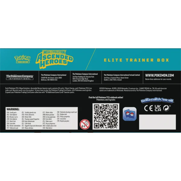 Pokémon TCG: Mega Evolution - Ascended Heroes - Elite Train