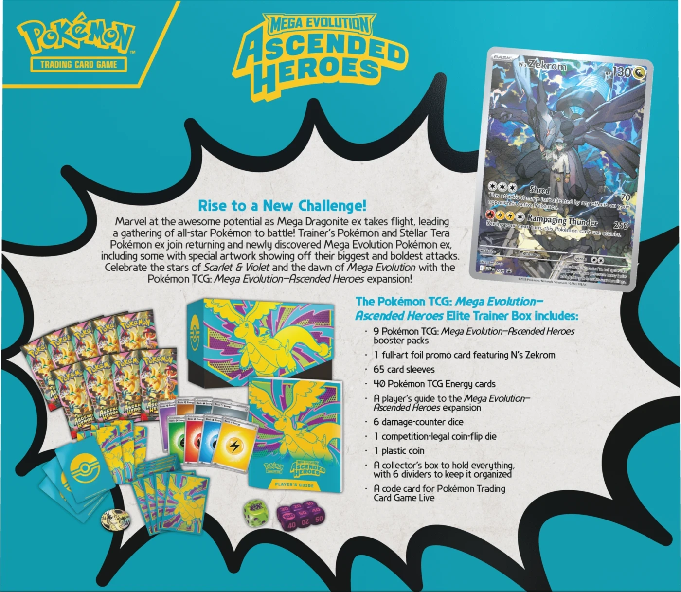 Pokémon TCG: Mega Evolution - Ascended Heroes - Elite Train