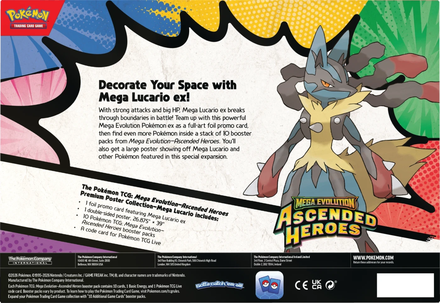 Pokémon TCG: Mega Evolution - Ascended Heroes - Premium Pos