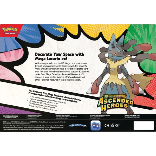 Pokémon TCG: Mega Evolution - Ascended Heroes - Premium Pos