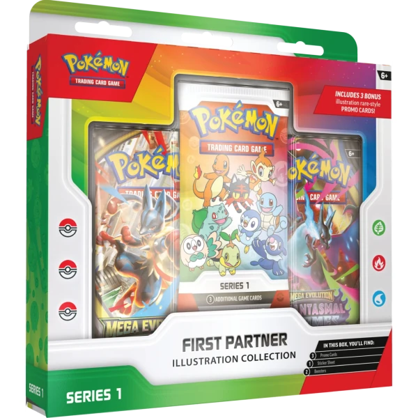 Pokémon TCG: First Partner - Illustration Collection - Seri