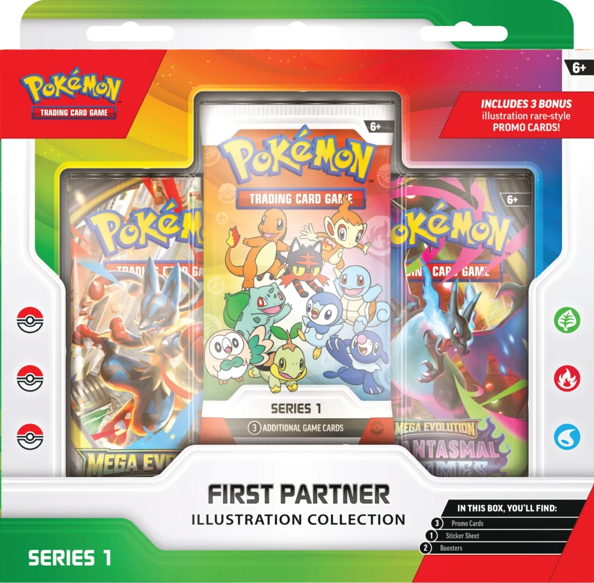 Pokémon TCG: First Partner - Illustration Collection - Seri