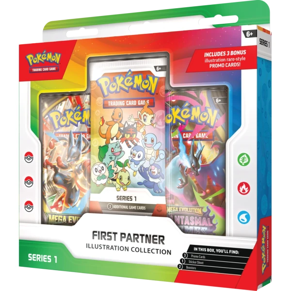 Pokémon TCG: First Partner - Illustration Collection - Seri