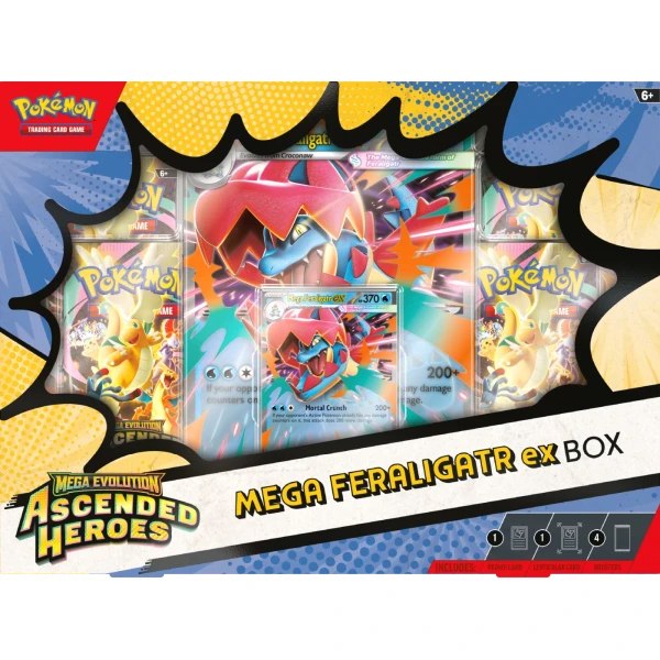 Pokémon TCG: Mega Evolution - Ascended Heroes - Feraligatr 