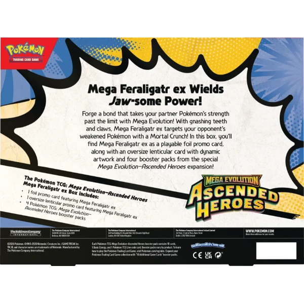 Pokémon TCG: Mega Evolution - Ascended Heroes - Feraligatr 