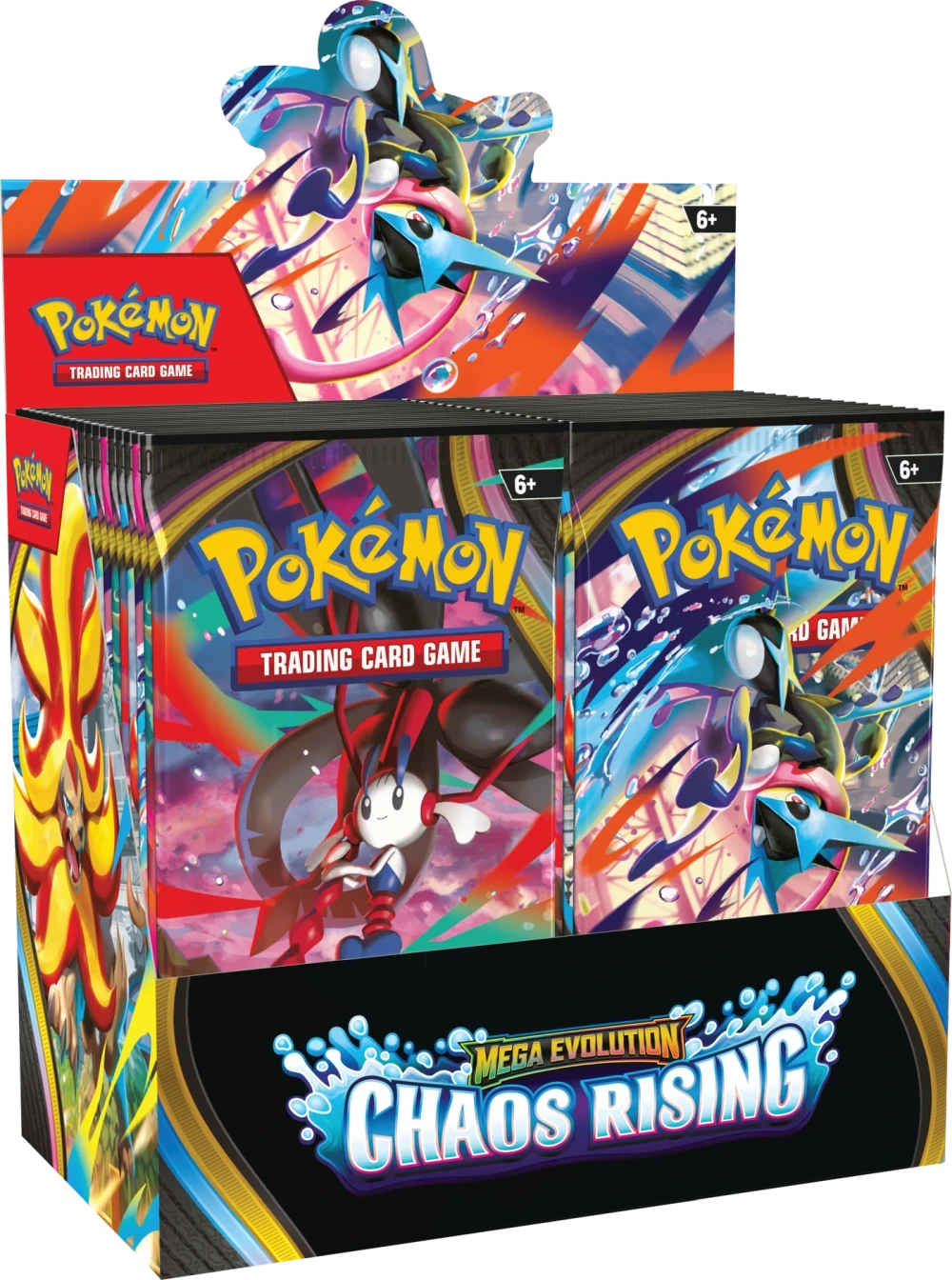 Pokémon TCG: Mega Evolution - Chaos Rising - Booster Displa