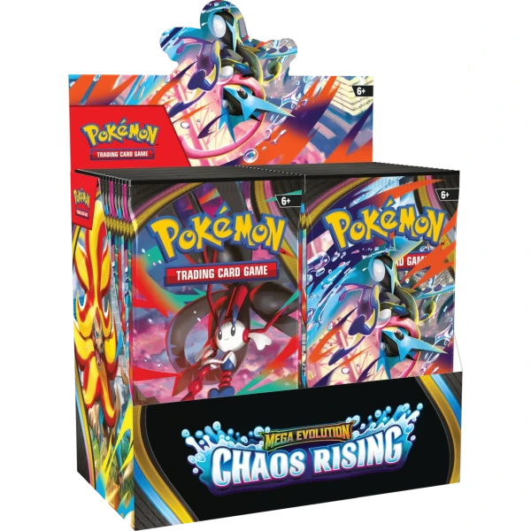 Pokémon TCG: Mega Evolution - Chaos Rising - Booster Displa