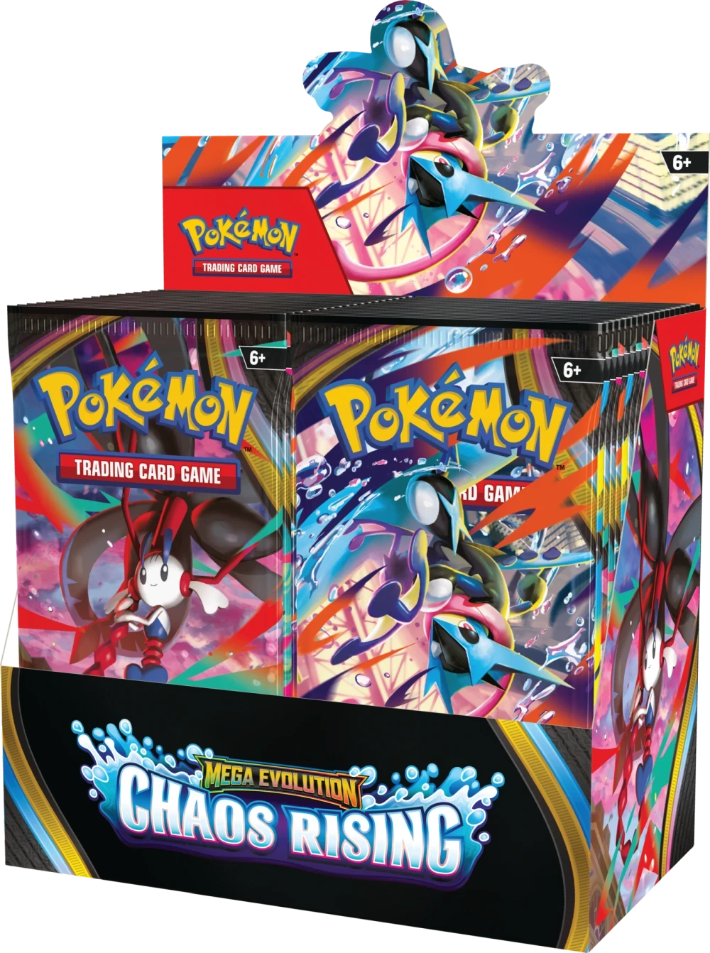 Pokémon TCG: Mega Evolution - Chaos Rising - Booster Displa