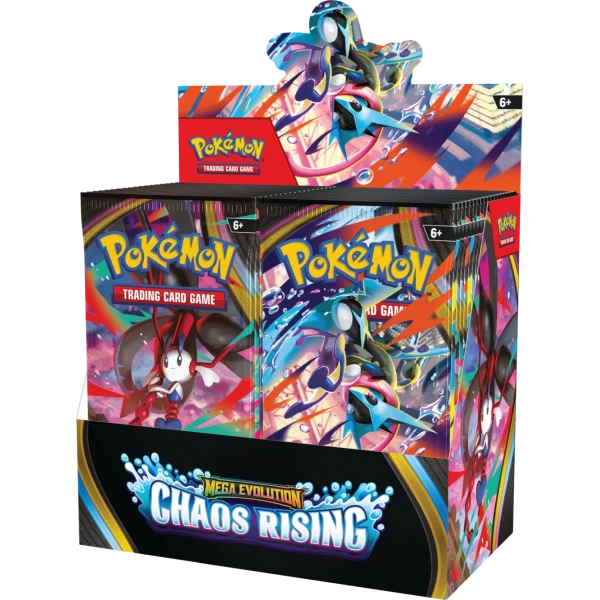 Pokémon TCG: Mega Evolution - Chaos Rising - Booster Displa