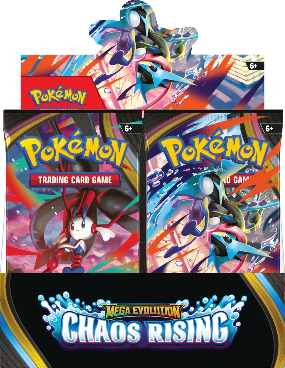 Pokémon TCG: Mega Evolution - Chaos Rising - Booster Displa
