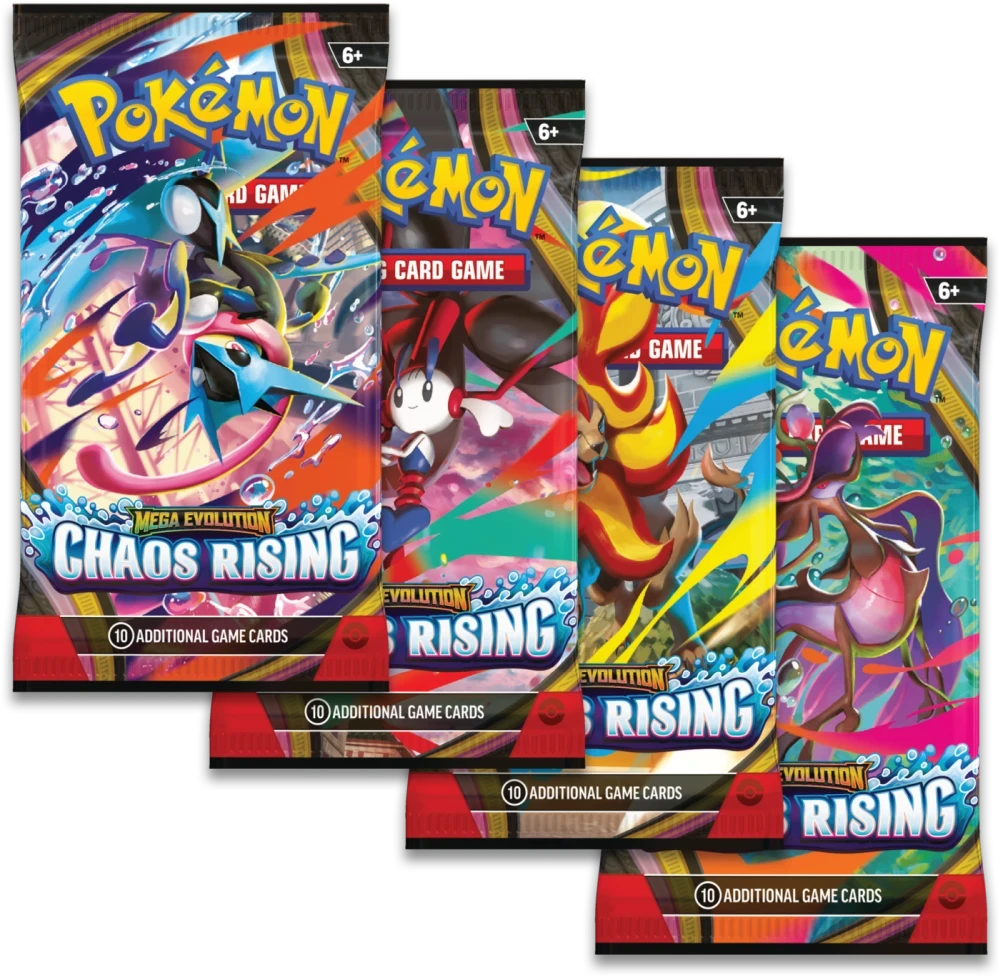 Pokémon TCG: Mega Evolution - Chaos Rising - Booster Displa