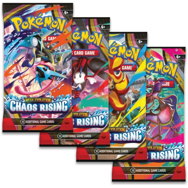 Pokémon TCG: Mega Evolution - Chaos Rising - Booster Displa