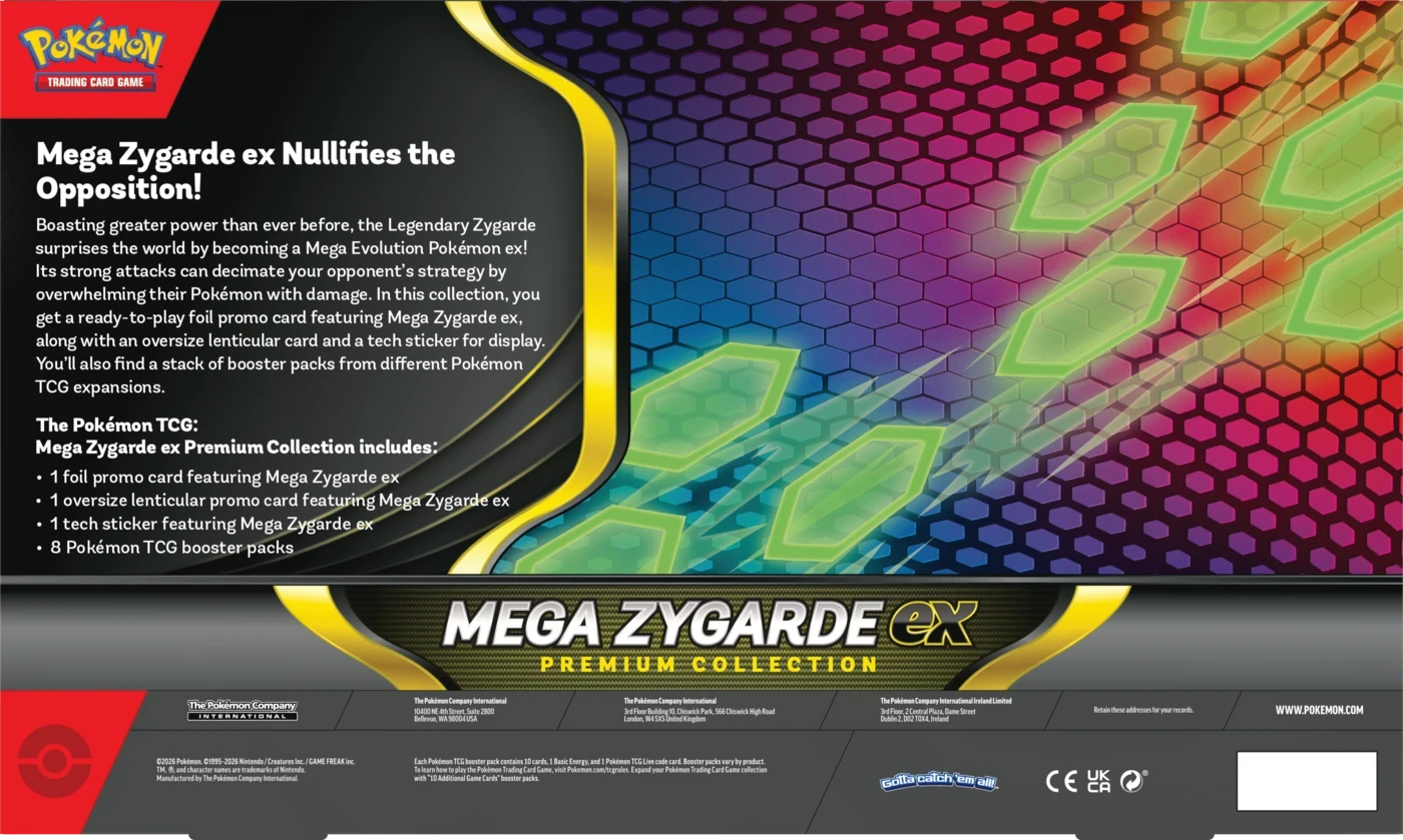 Pokémon TCG: Mega Zygarde ex Premium Collection