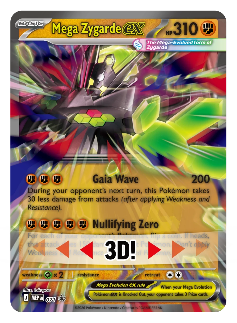 Pokémon TCG: Mega Zygarde ex Premium Collection