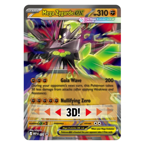 Pokémon TCG: Mega Zygarde ex Premium Collection