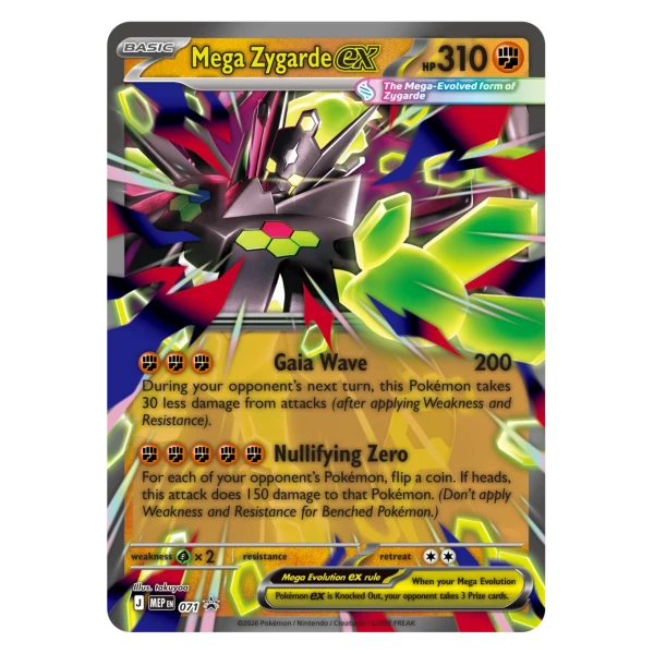 Pokémon TCG: Mega Zygarde ex Premium Collection