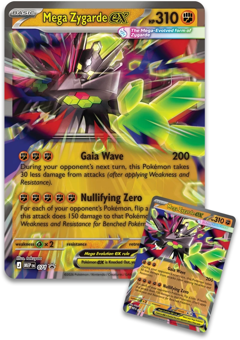 Pokémon TCG: Mega Zygarde ex Premium Collection