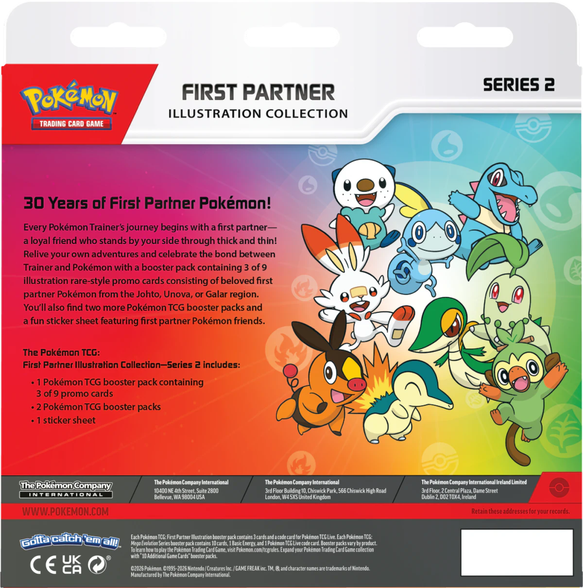 Pokémon TCG: First Partner - Illustration Collection - Seri