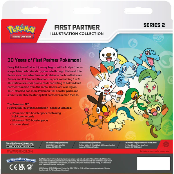Pokémon TCG: First Partner - Illustration Collection - Seri