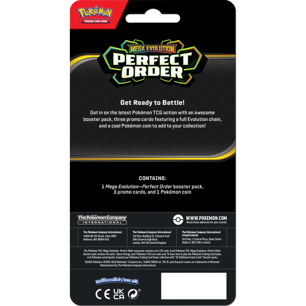 Pokémon TCG: Mega Evolution - Perfect Order - Premium Check