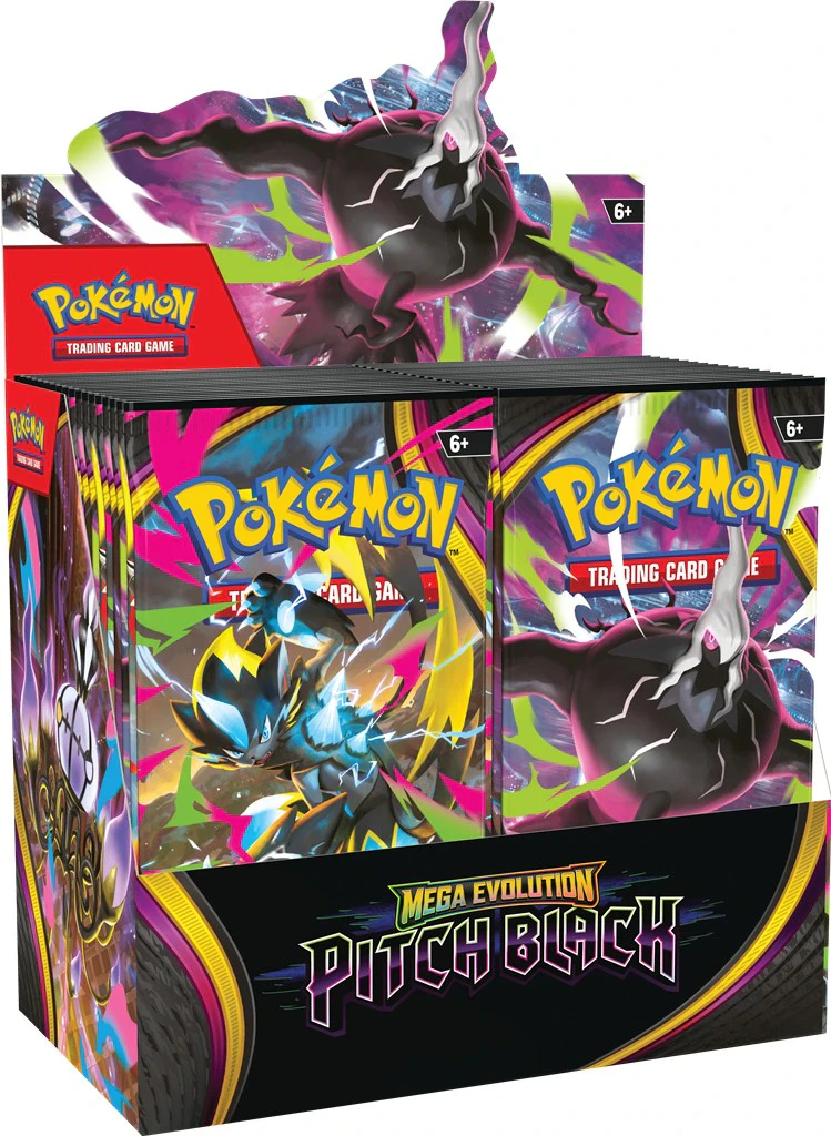 Pokémon TCG: Mega Evolution - Pitch Black - Booster Display