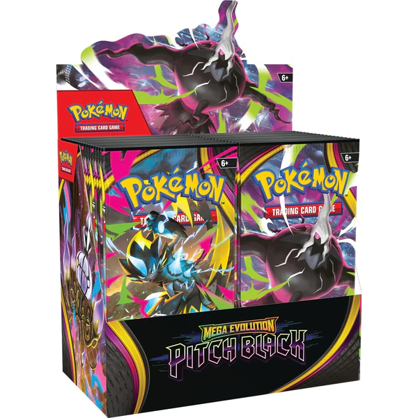 Pokémon TCG: Mega Evolution - Pitch Black - Booster Display