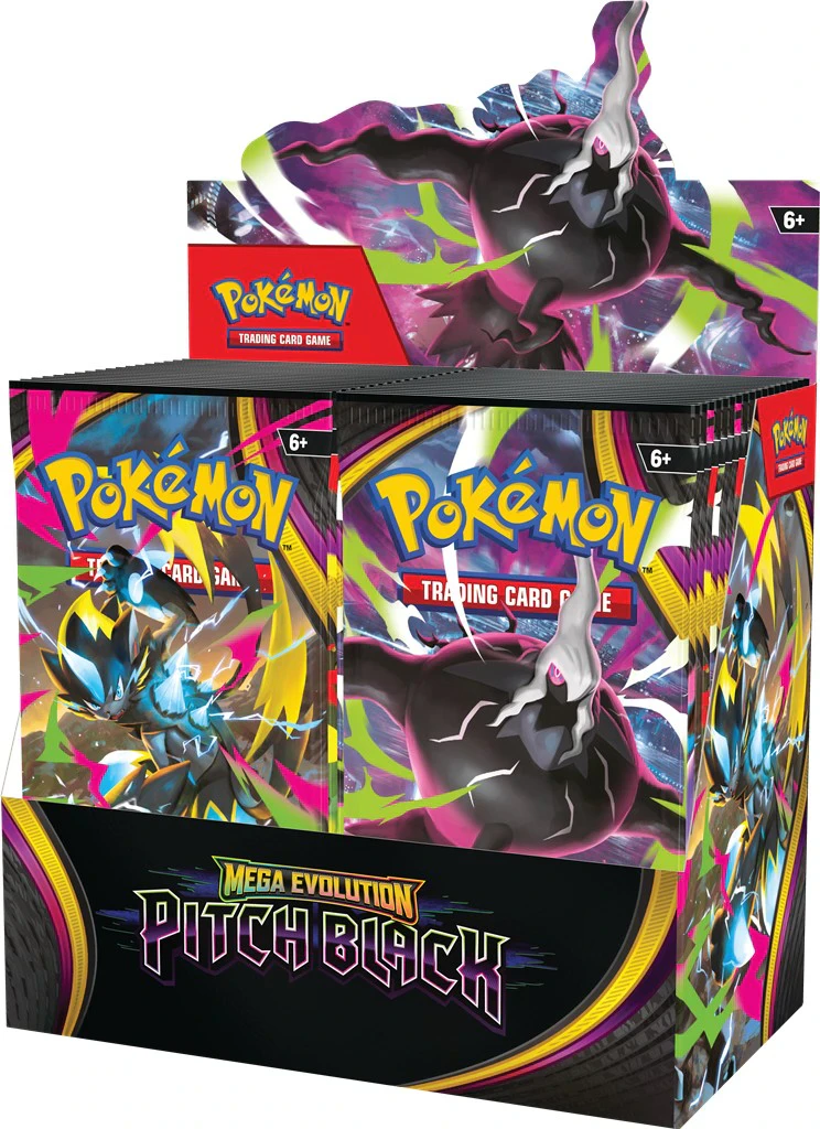Pokémon TCG: Mega Evolution - Pitch Black - Booster Display