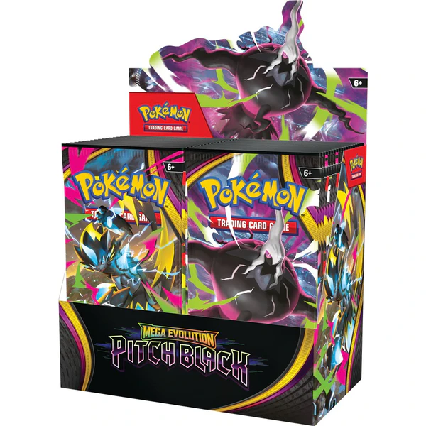 Pokémon TCG: Mega Evolution - Pitch Black - Booster Display