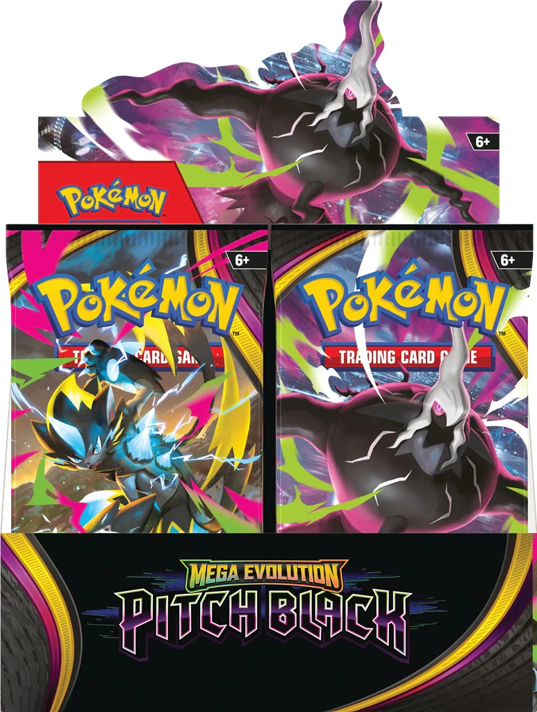 Pokémon TCG: Mega Evolution - Pitch Black - Booster Display
