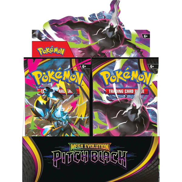 Pokémon TCG: Mega Evolution - Pitch Black - Booster Display