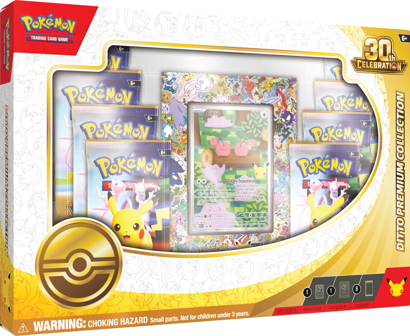 Pokémon TCG: 30th Celebration - Ditto Premium Collection (P