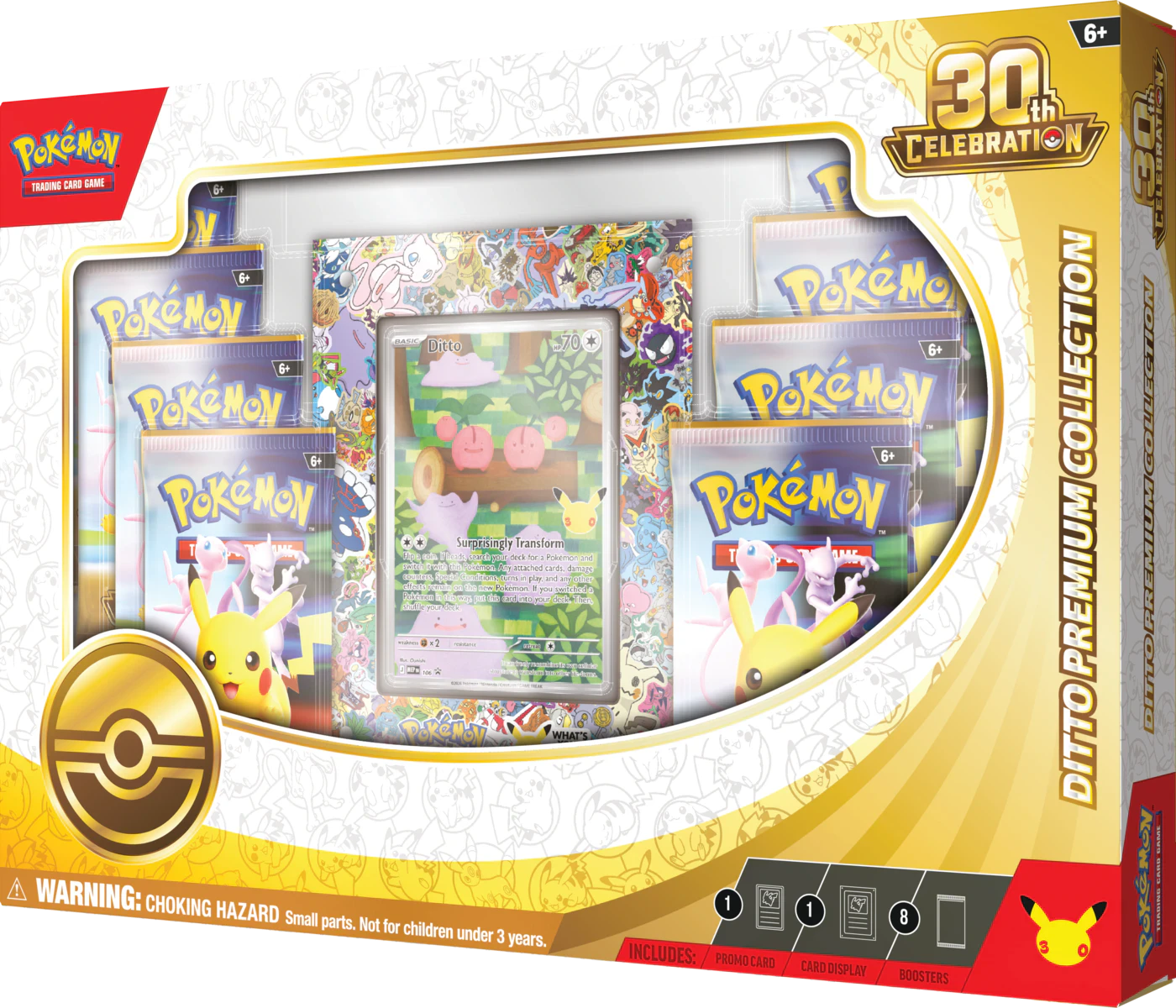 Pokémon TCG: 30th Celebration - Ditto Premium Collection (P