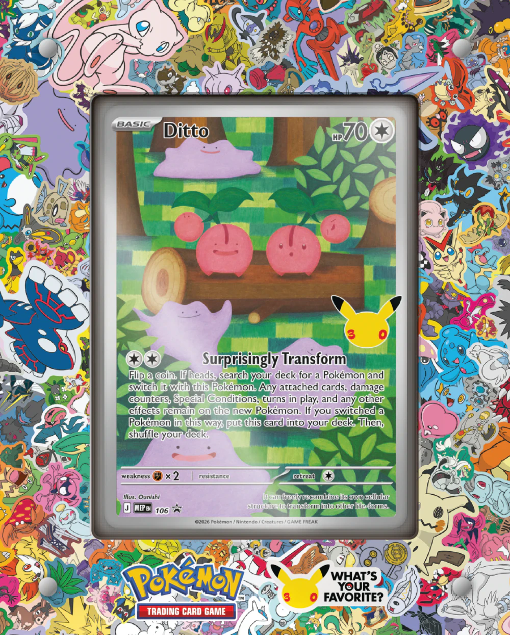 Pokémon TCG: 30th Celebration - Ditto Premium Collection (P