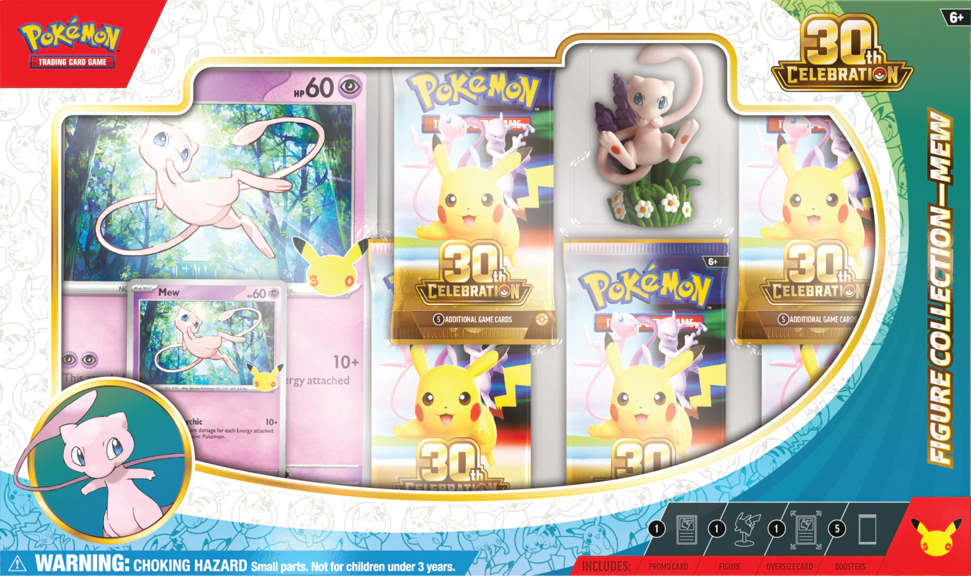 Pokémon TCG: 30th Celebration - Figure Collection - Mew (PR