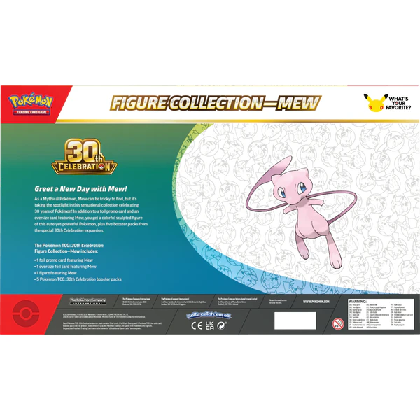 Pokémon TCG: 30th Celebration - Figure Collection - Mew (PR