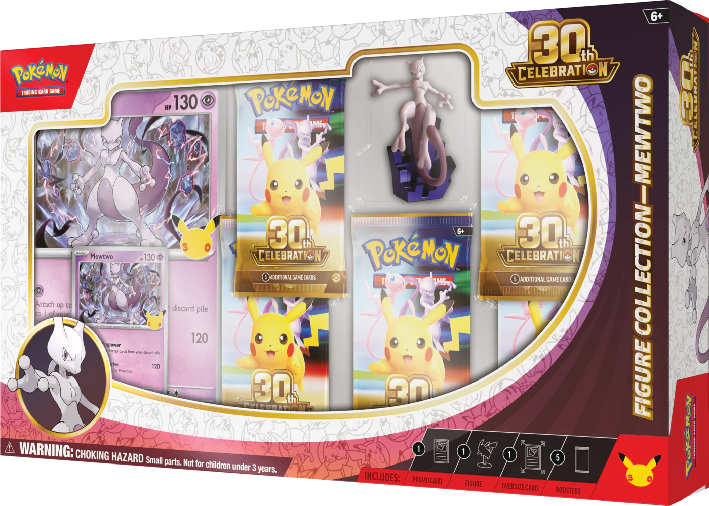 Pokémon TCG: 30th Celebration - Figure Collection - Mewtwo
