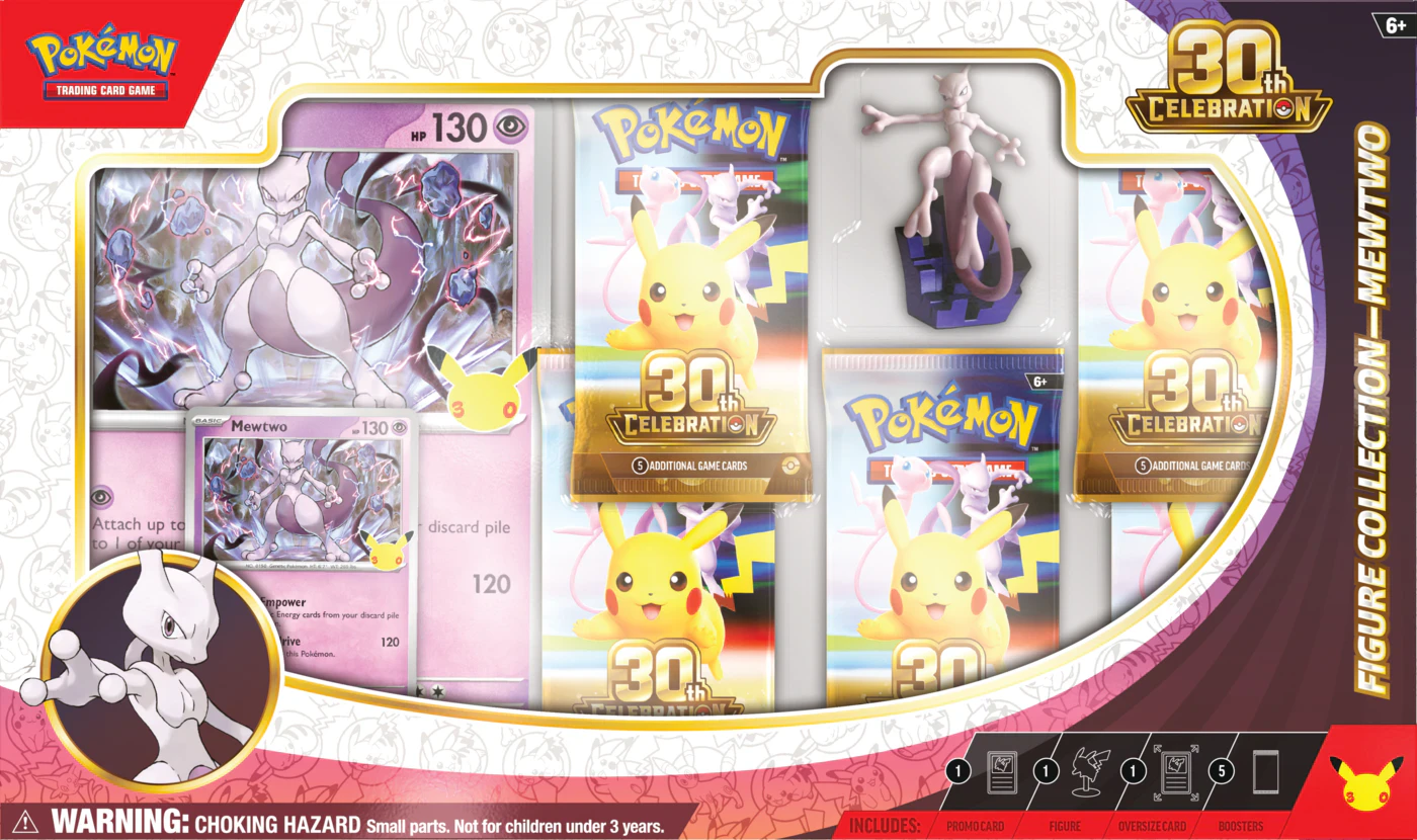 Pokémon TCG: 30th Celebration - Figure Collection - Mewtwo