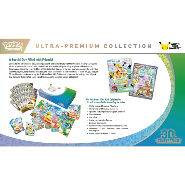 Pokémon TCG: 30th Celebration - Ultra-Premium Collection - 