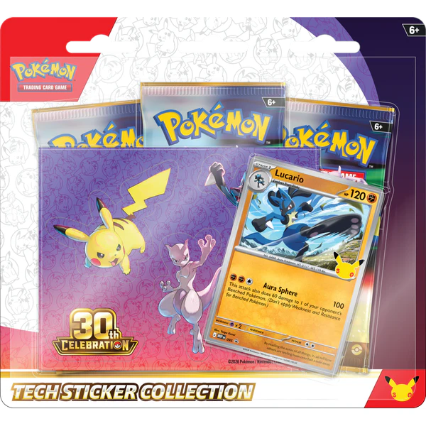 Pokémon TCG: 30th Celebration - Tech Sticker Collection - L