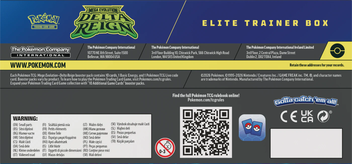 Pokémon TCG: Mega Evolution - Delta Reign - Elite Trainer B