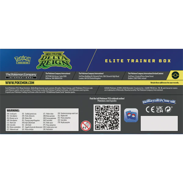 Pokémon TCG: Mega Evolution - Delta Reign - Elite Trainer B